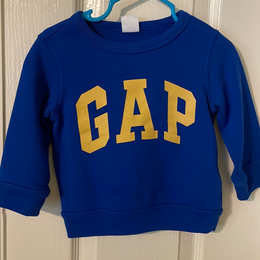 Like new excellent condition baby Gap blue sweater 18-24 month